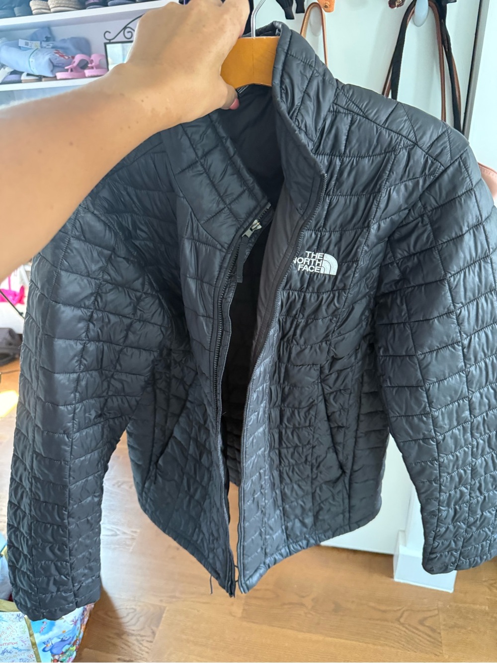 The North Face Men’s Quilted Puffer Jacket - Black